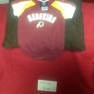 NFL Washington Redskins onesie